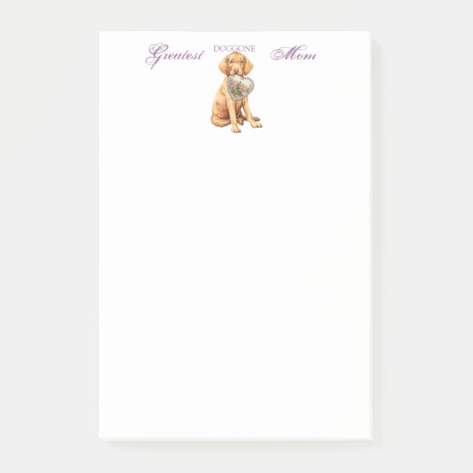 Vizsla Heart Ma Post-it® Notes (Voorkant)