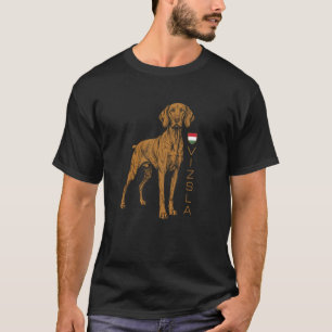 Vizsla-hondenliefhebber - Hongaarse vlag Doggo Viz T-shirt