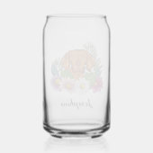 Vizsla Hongroise Avec Fleurs Colorées Et Nom (Verso)