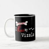 Vizsla (I Love) Mug (Gauche)