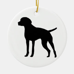 Vizsla Keramisch Ornament
