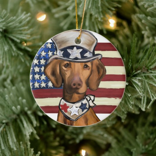 VIZSLA KERAMISCH ORNAMENT (Boom)