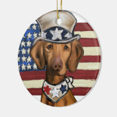 VIZSLA KERAMISCH ORNAMENT (Links)