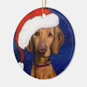 Vizsla Keramisch Ornament (Links)
