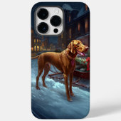 Vizsla Kerstfeest Seizoen Case-Mate iPhone Case (Achterkant)