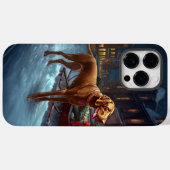Vizsla Kerstfeest Seizoen Case-Mate iPhone Case (Achterkant (horizontaal))