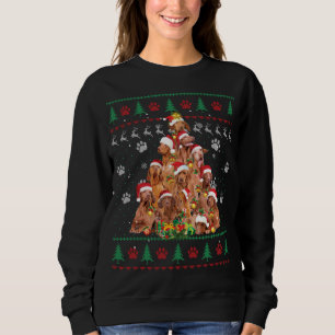 Vizsla kerstHondenliefhebber Gift Ugly Sweater Xma