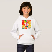 Vizsla Kinder Hoodie (Voorkant volledig)