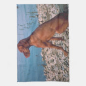 Vizsla Kitchen Towel Theedoek (Verticaal)