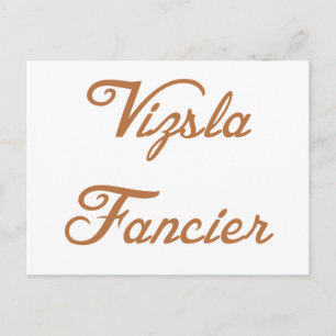 Vizsla liefhebber.png briefkaart