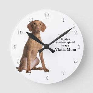 Vizsla Ma Clock Ronde Klok