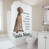 Vizsla Maman rideau de douche (En situation)