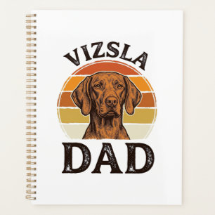 Vizsla Papa Gravure Vintage Dessin de Chien_1