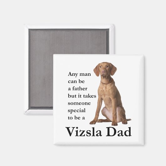 Vizsla Papa Magnet (Recto/Verso)