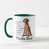 Vizsla Papa Mug (Gauche)