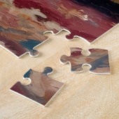 Vizsla Pointer Stance Christmas Bell Hat Legpuzzel (Zijkant)