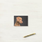 Vizsla Post-it® Notes (Op bureau)