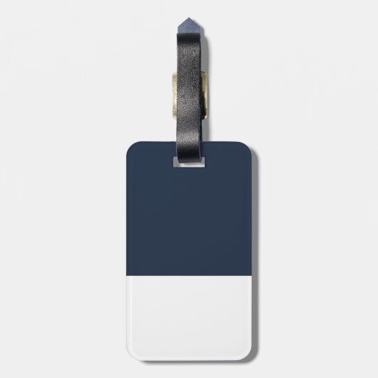 Vizsla puppy Rust op zijn poot Bagagelabel (Achterkant verticaal)