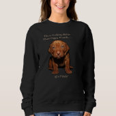 Vizsla Puppy Sweatshirt (Voorkant)