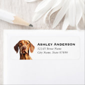 Vizsla Return Address Labels (Insitu)