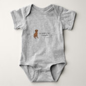 vizsla romper (Voorkant)