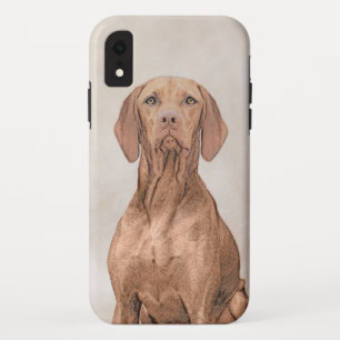 Vizsla Schilderij - Mooie Originele Honden Kunst iPhone XR Hoesje