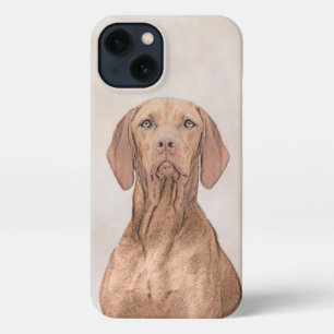 Vizsla-schildering - Cute Original Dog Art iPhone 13 Hoesje
