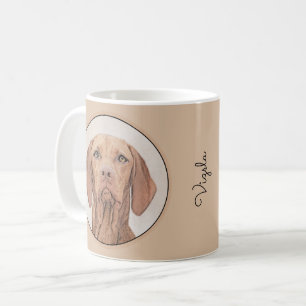 Vizsla-schildering - Cute Original Dog Art Koffiemok