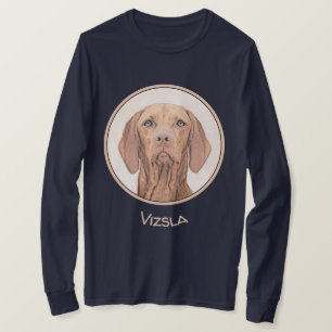 Vizsla-schildering - Cute Original Dog Art T-shirt