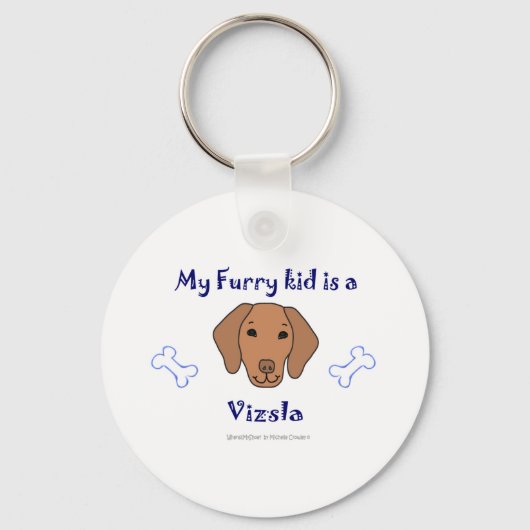 Vizsla Sleutelhanger (Voorkant)