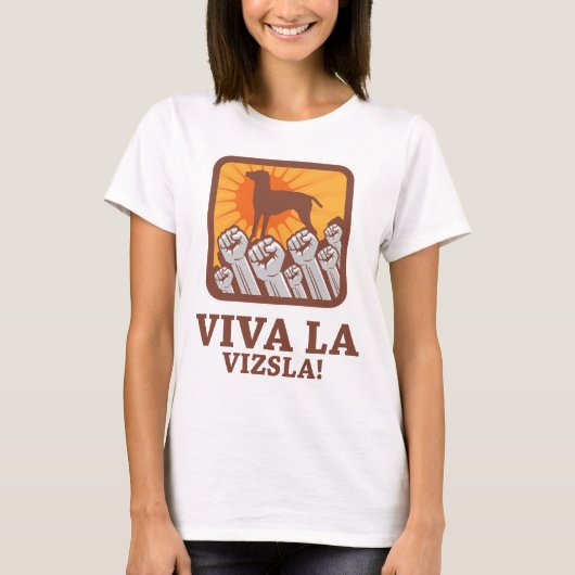 Vizsla T-shirt (Voorkant)