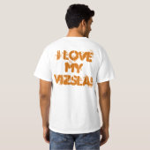 Vizsla t-SHIRT 002 (Achterkant volledig)