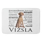 Vizsla Traits Bath Mat (Voorkant)