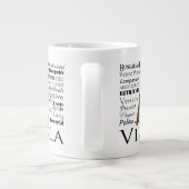 Vizsla Traits Jumbo Mug (Dos)