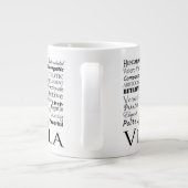 Vizsla Traits Jumbo Mug (Dos)