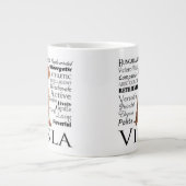 Vizsla Traits Jumbo Mug (Devant)