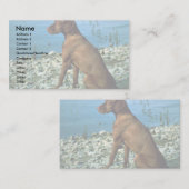 Vizsla Visitekaartje (Voorkant / Achterkant)