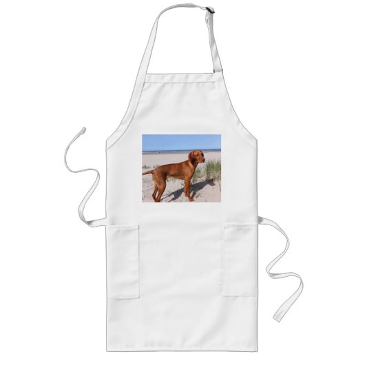 vizsla vol lang schort (Voorkant)