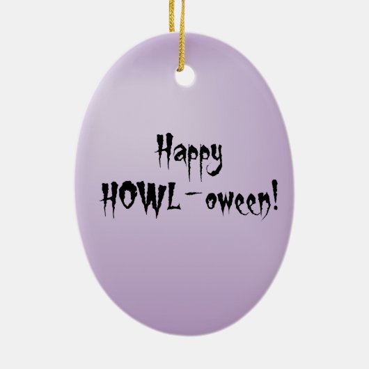 Vizsla Witch Keramisch Ornament (Achterkant)