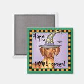 Vizsla Witch Magneet (Voorkant / Achterkant)