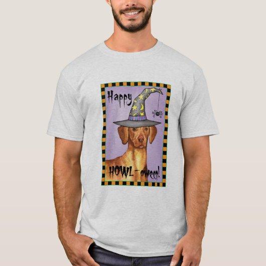 Vizsla Witch T-shirt (Voorkant)