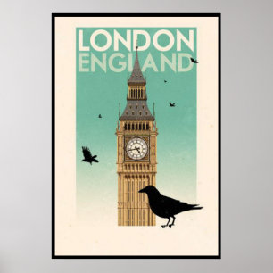 VK. Engeland, Londen Poster