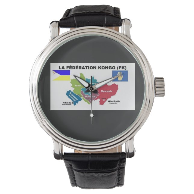 VK Vlag volgen Horloge (Voorkant)