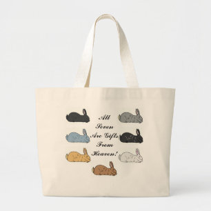 Vlaams-reuzenkonijn Canvas tas