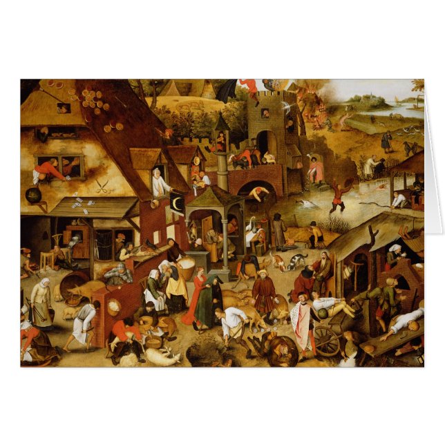 Vlaams spreekwoord (Voorkant Horizontaal)