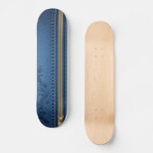 Vlaamse geschilde Jeans Denim Skateboard (Voorkant)