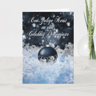 Vlaamse Kerst Kaart - Zalige Kerst En Enn Geluk