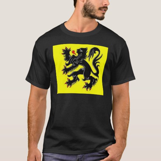 vlaamse leeuw t-shirt (Voorkant)