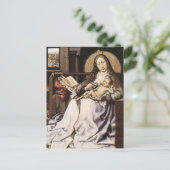 Vlaamse Renaissance Maagd en Kind Briefkaart (Staand voorkant)