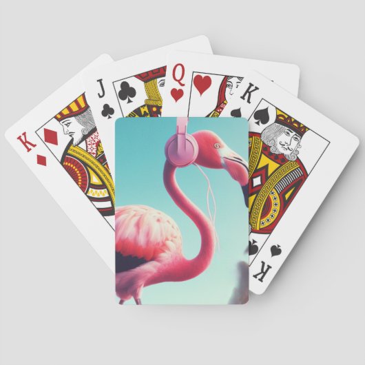 Vlaamse roos pokerkaarten (Achterkant)